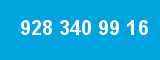928 340 99 16